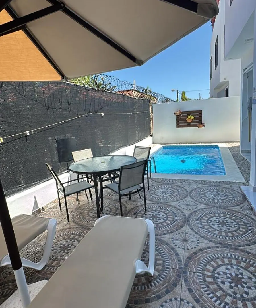 Villa Tropical Paradise Pool Rooftop Puerto Plata